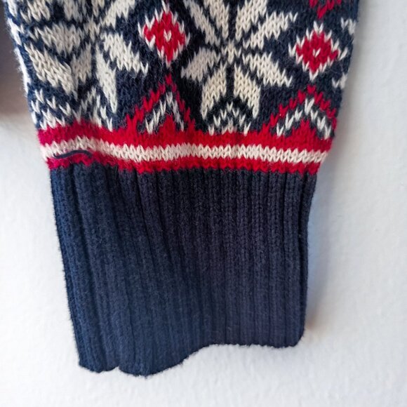 ASPEN Men's Xmas Navy Blue Sweater Crewneck | Size M - Picture 2 of 6